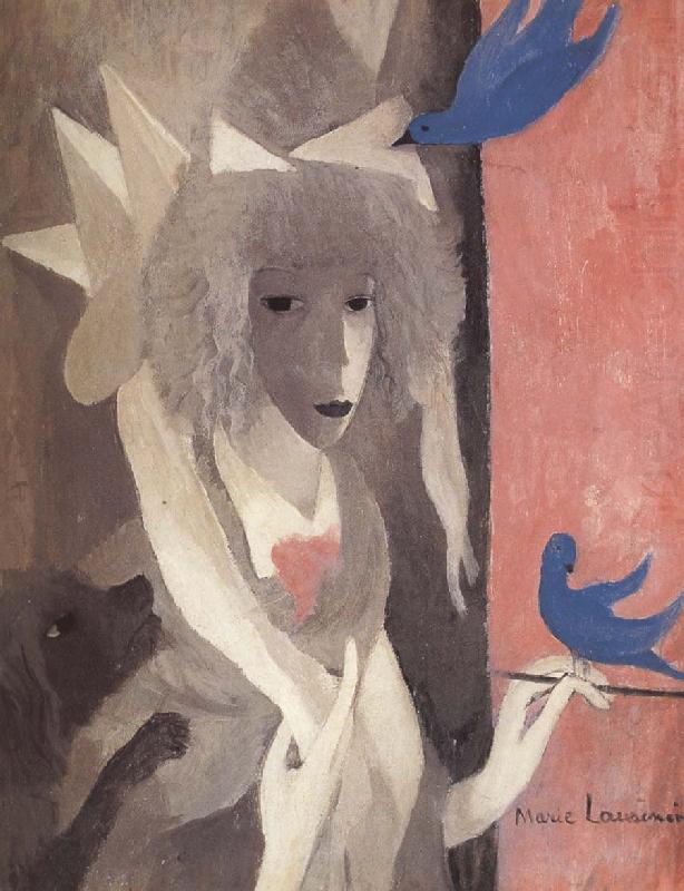Marie Laurencin The Self-Portrait with birds china oil painting image